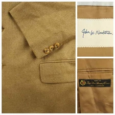 Loro Piana John Nordstrom Blazer Sport Coat Mens 43R Classic Fit Cashmere Brown