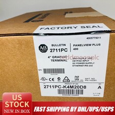 Allen Bradley 271-K4M20D8 PanelView Plus 400 Grayscale 4 Terminal US Free Tax