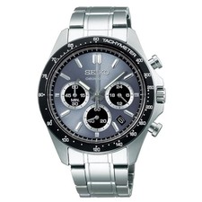 SEIKO Spirit SBTR027 Blue Gray Stainless Chronograph Men s Watch New in Box