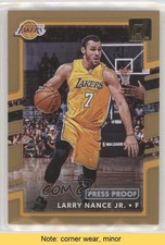 2017-18 Panini Donruss Press Proof Gold 6/10 Larry Nance Jr #70 READ 2r5