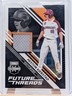2021 Panini Elite Extra Edition Future Threads Heston Kjerstad #FT-HK (MEM, RC)