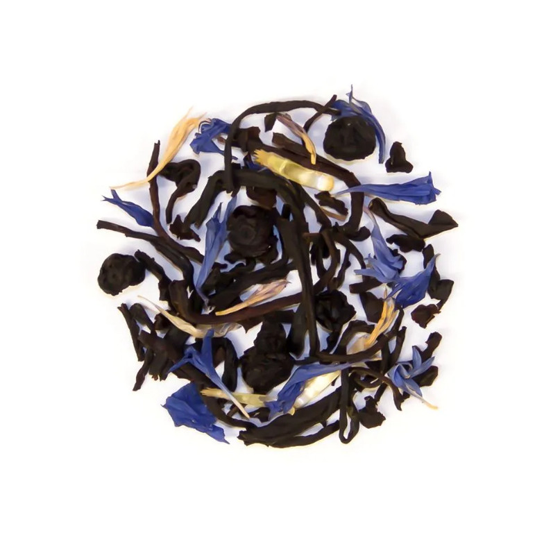 Wild Blueberry Black Tea, Full Leaf Loose Tea, Blueberry Flavored Tea