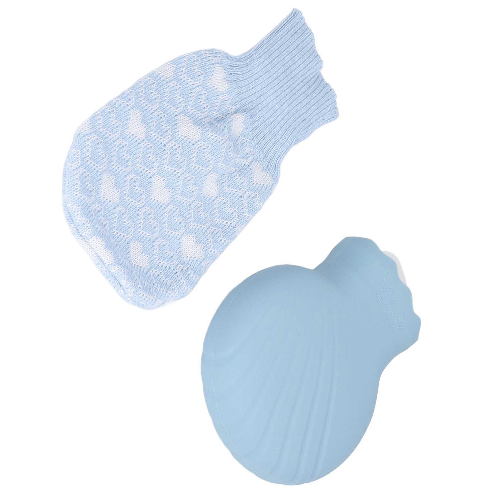 Hot Water Bottle Bag Explosionproof Silicone Hot Water Bottle With Knit Cover Fo