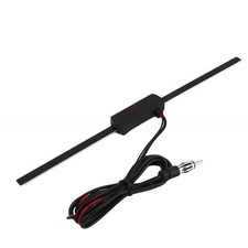 Universal Car Hidden Amplified Antenna Kit 12V Electronic Stereo AM/FM Radio New