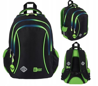 Backpack 3 Compartments, 20l, 39x27x17cm, Reflectors
