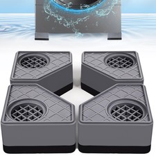 4Pcs anti Vibration Pads for Washing Machine, Stops Washer Dryer Moving, Prevent