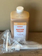 dunkin donuts butter pecan swirl 64oz with pump