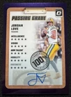 2024 Donruss Optic Jordan Love Passing Grade Purple Stars Auto 25/25 Packers 🔥