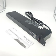 StarTech RKPW081915 Power Distribution Panel - Black