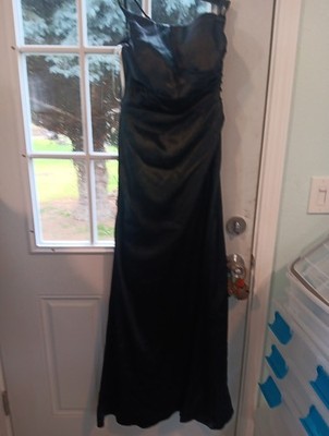 galina signature bridesmaid dress Long Black Size 2 50 In Long 