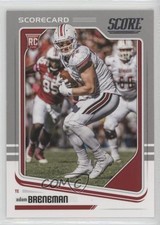 2018 Score Rookies Scorecard Adam Breneman #412 o6n