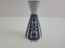 Vase Spechtsbrunn Porzellan 20,7cm 60er Jahre Skandinavisch Muster Deko #2513268