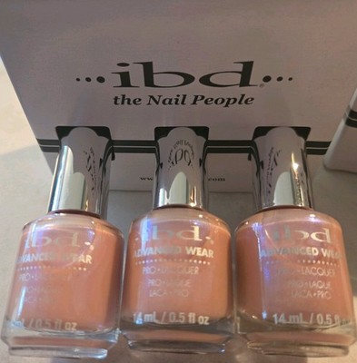IBD NAIL LACQUER 3 PACK PEARLFECT