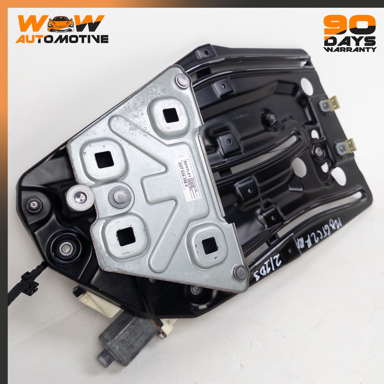 12-17 BENTLEY CONTINENTAL GTC REAR RIGHT QUARTER WINDOW REGULATOR MOTOR OEM