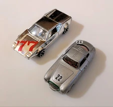 Mercedes-Benz 300SL & Unknown Summer Metal Mini Cars Set, Used, No Boxes