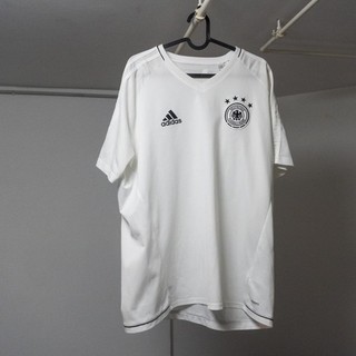 Deutschland DFB Trainingsshirt 2017 adidas Größe XL weiß