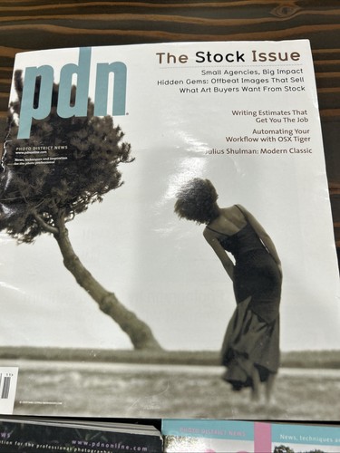 PDN Photo District News Magazine Lot 3 back issues 2003, 2005, 2006 - Foto 4 di 4
