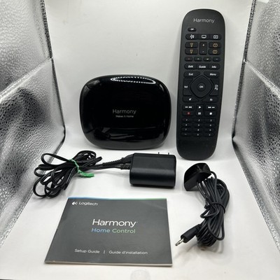 Logitech Harmony Smart Hub O-R0004 W/ Harmony Remote 815-000114 Set READ