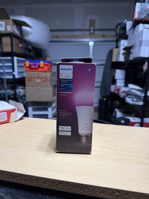 Philips Hue White and Color Ambiance 100W/1600 Lumen LED Smart Bulb 2984