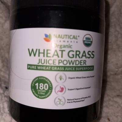 Wheatgrass Powder - USDA Certified Organic Wheat Grass Powder 180 Servings
