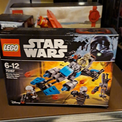 LEGO Star Wars Bounty Hunter Speeder Bike Battle Pack 75167 88 Teile 6-12