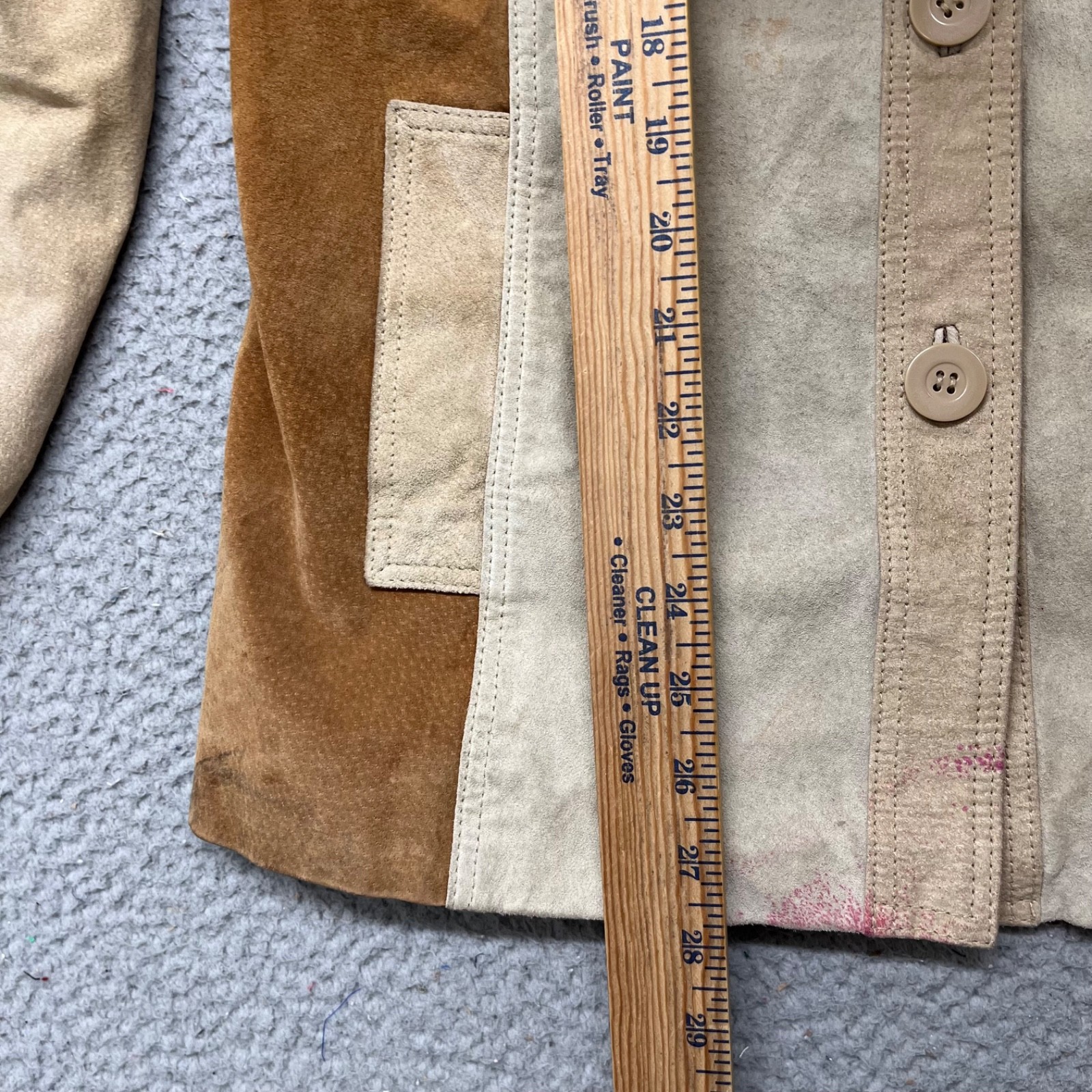 Carolina Colours Leather Patchwork Jacket Womens … - image 7