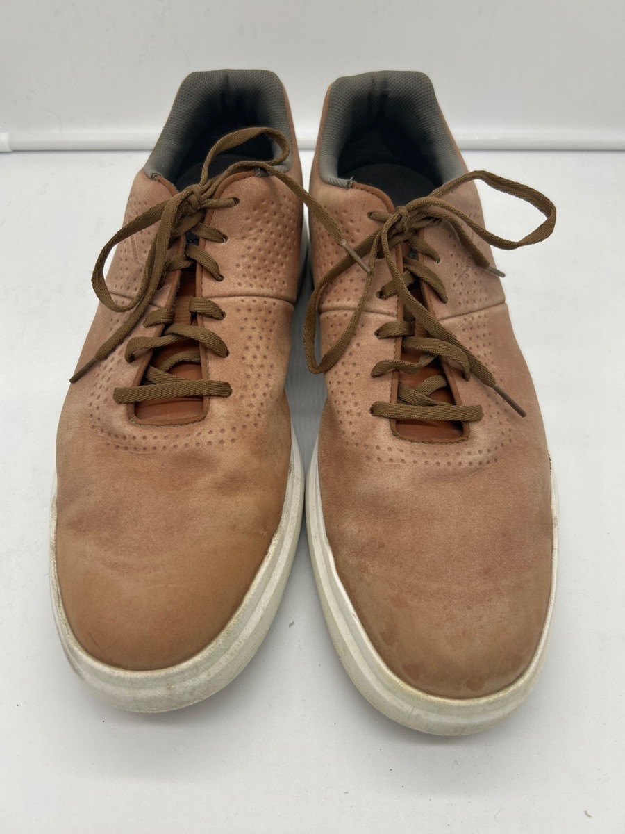 FootJoy Mens 15M Tan Perforated Lace-Up Golf Shoes | eBay