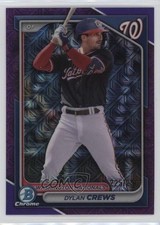2024 Bowman Chrome Prospects Mega Box Purple Mojo Refractor /250 Dylan Crews uk2