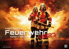 FIREFIGHTER - Retter in der Not - Feuerwehr - 2027 - Kalender DIN A2 de Kalender