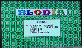 PC Engine HuCARD Brodia with postcard Japan Region