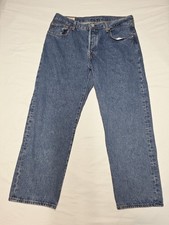 Levi s Premium 501 Jeans Mens W32 L27 Button Fly Straight Leg Medium Wash Denim