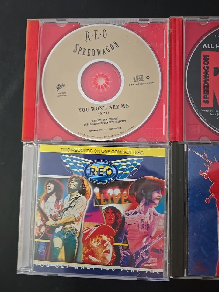 Reo Speedwagon 10 Cd Lot SINGLES,HITS &MORE 10 CD LOT FAST SAFE FREE SHIPPING - Image 2 of 4