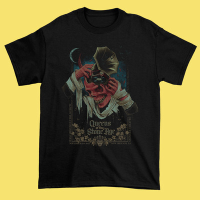 Queen Of The Stone Age Black Cotton Shirt FUll size S-5XL H247
