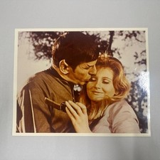 Leonard Nimoy as Spock & Jill Ireland as Leila Kalomi &ndash; Star Trek TOS Photo