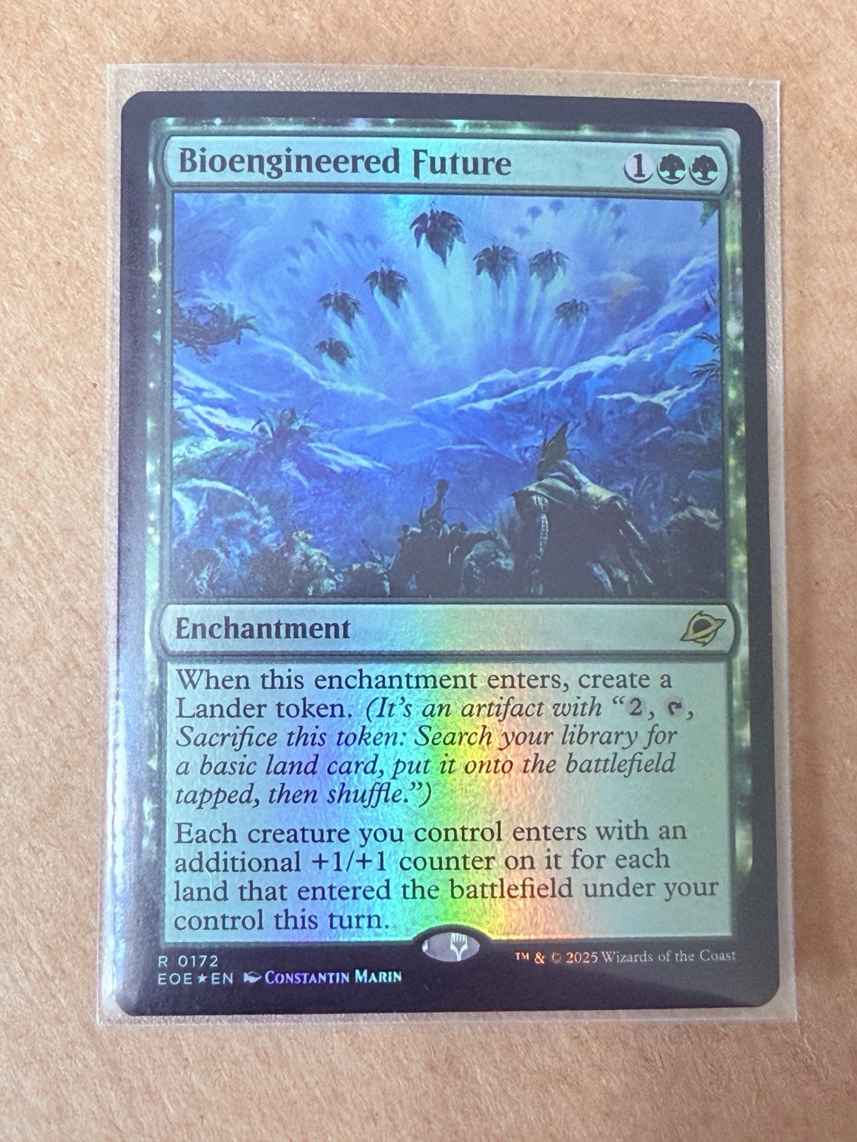 MTG Bioengineered Future Foil – Near Mint – 2025 – Rare Enchantment