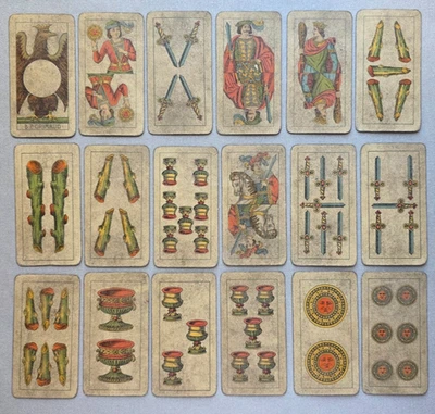 JEU CARTES ANCIEN / BP GRIMAUD / CACHET / 40 CARTES 5 X 9,3 CM - Photo 1/4