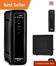 Cable Modem Router Combo DOCSIS 3.0 16x4 Gigabit WiFi for Home Internet