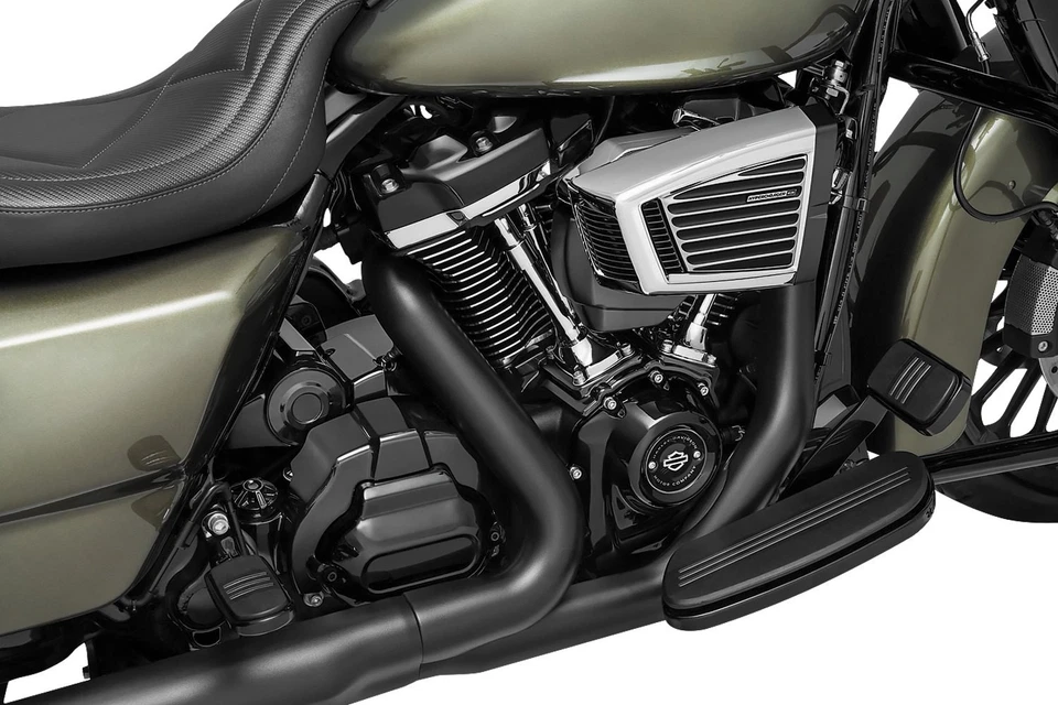 For Harley-Davidson Road King 17-21 Precision Gloss Black Transmission Top Cover Foto 2 de 4