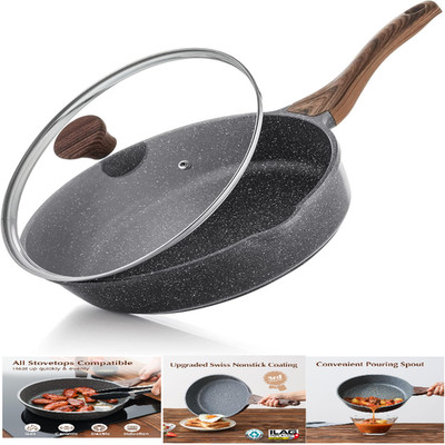 Sensarte Antihaft Pfanne 26cm Granitbeschichtung Induktion