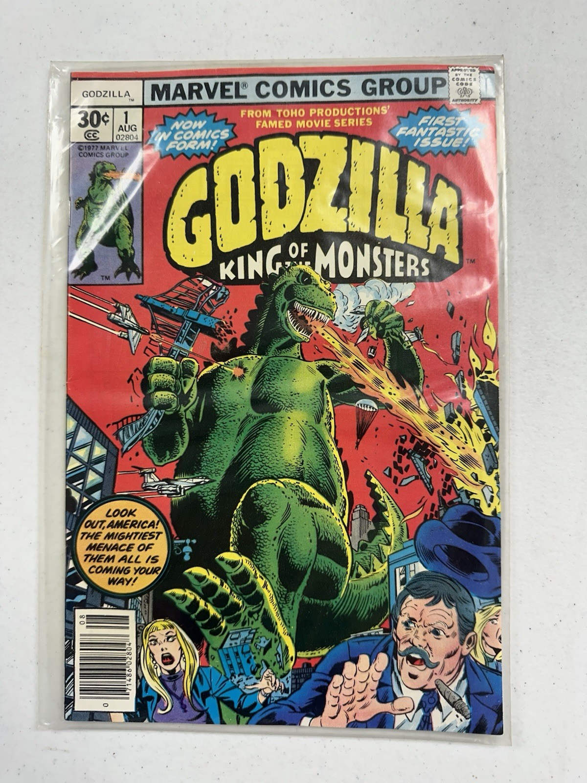 Comic Book Godzilla Issue 1 30cent 1977