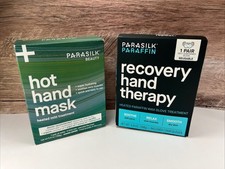 2 boxes Parasilk paraffin Recovery Hand Therapy Heated Wax Glove/Mitt Two pair