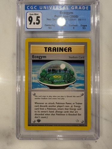 Ecogym (1st Edition) graded CGC 10 for sale on eBay