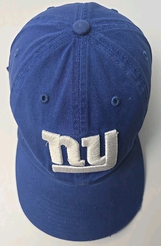 New York Giants Hat Cap 47 Brand NFL Blue Emrboider Adjustable Strapback NFL - Picture 16 of 21