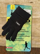 New Kid's HEAD Touchscreen Black Gloves Size Small 4-6
