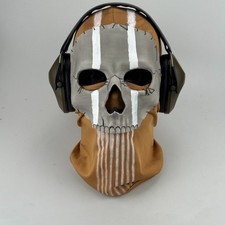 Desert Ghost Mask Skull Mask with Balaclava 3D Call of Duty Scary MW2 Mask