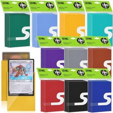 500 PCS MTG Card Sleeves, 5 Colors Matte Card Sleeves Magic, Magic Card