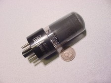 RCA 6V6GT TUBE circa 1958 smoked envelope strong tested    