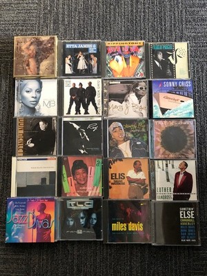 20 CD'S Lot Wholesale Random Assorted Audio CDs With Case #1