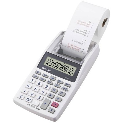 Sharp EL-1611 V Druckender Tischrechner Weiß Display (Stellen): 12