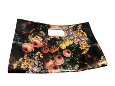 Vintage Patent Flowered Clutch Purse
